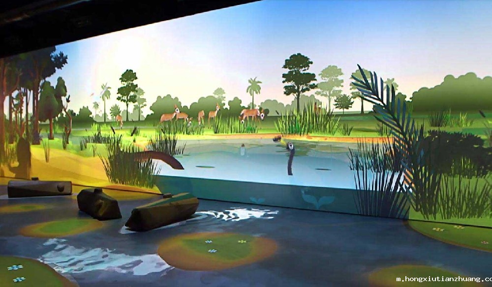 儿童乐园互动投影